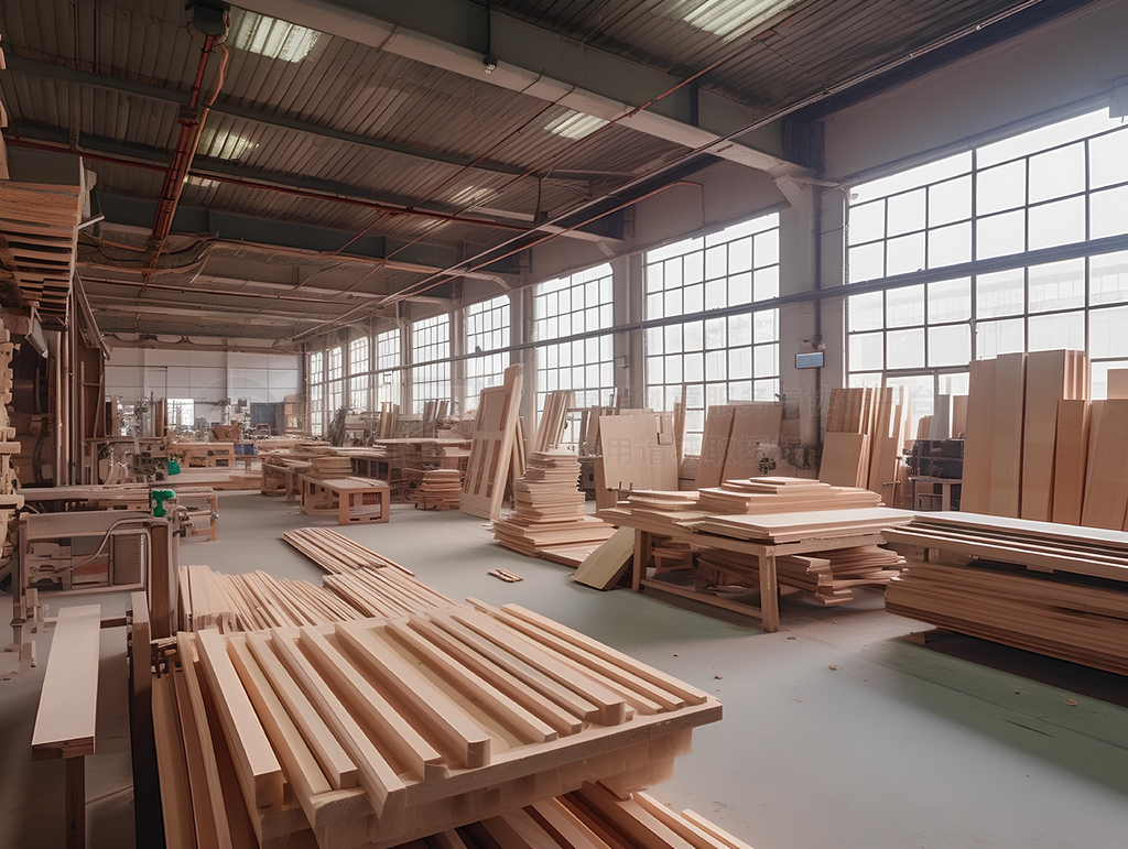 光影下的匠心 探访家具厂内部的木板世界